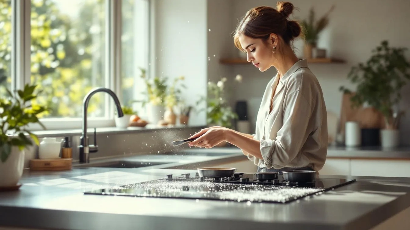 Der 7-Tage-Test: Warum Fett und Ruß in der Küche mit diesem Trick einfach abperlen