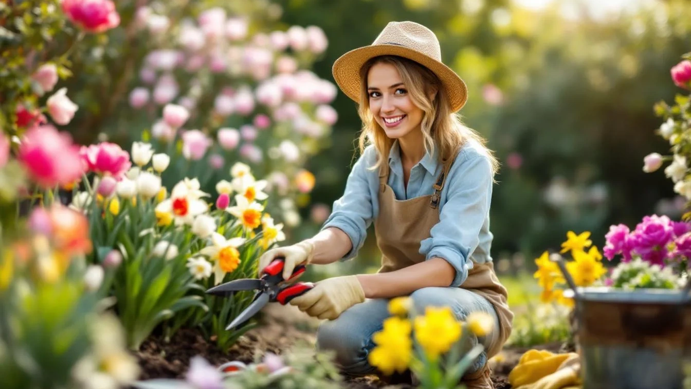 Garten-Check: Drei wichtige Arbeiten im Frühjahr, die für eine wahre Blütenpracht sorgen