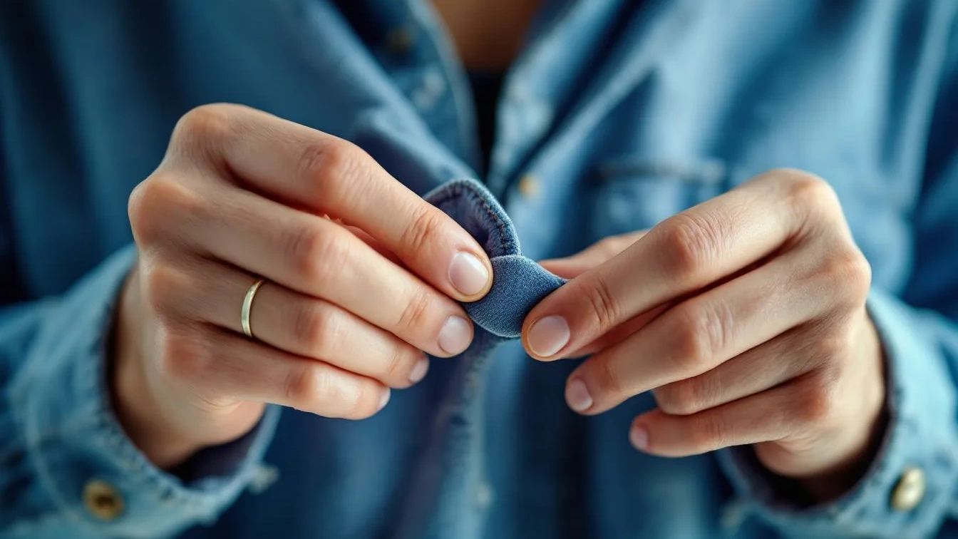 Nie wieder Knöpfe annähen: Mit diesem einfachen Trick halten sie ein Leben lang