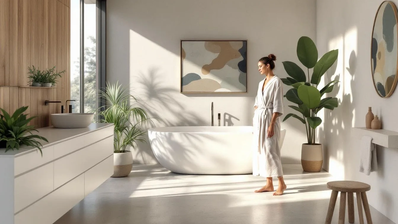 Weder Fliesen noch Tapeten: Diese kleinen Details gestalten das Badezimmer perfekt